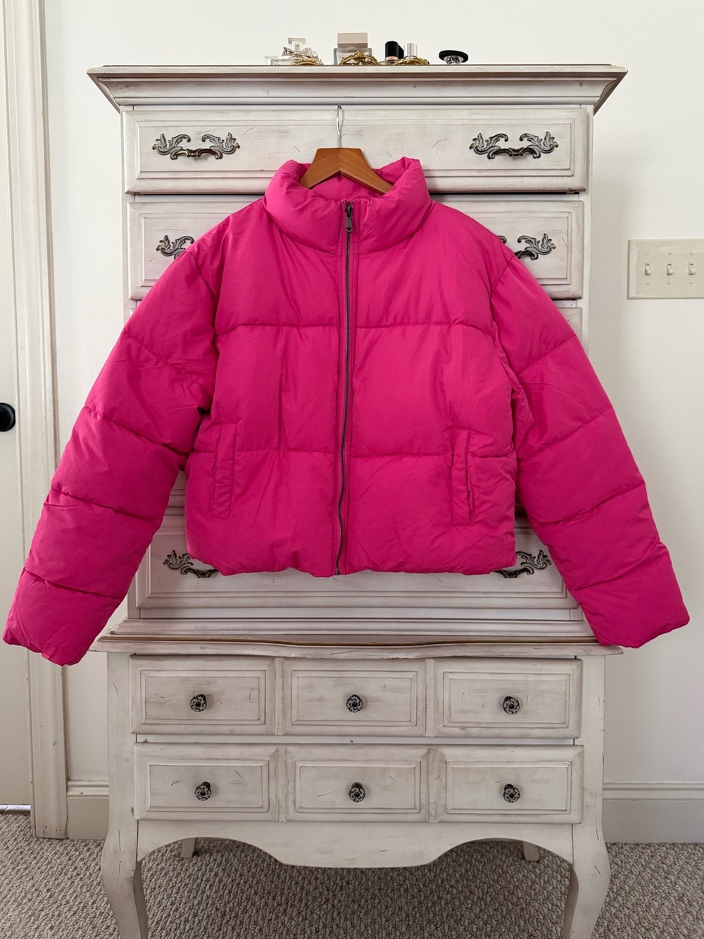 Vici Pink Puffer Winter Jacket
